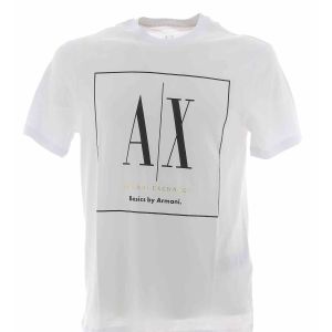 Armani Exchange Uomo T Shirt Manica Corta Giro Collo