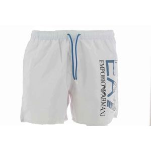 EA7 Emporio Armani Boxer Mare Uomo Con Elastico in Vita Tinta Unita