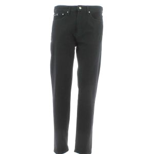 Calvin Klein Jeans Denim Uomo Nero Regular Taper