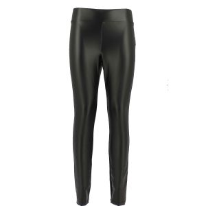 A|X Armani Exchange Donna Pantalone Leggings Ecopelle Nero