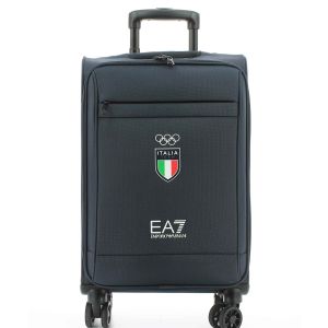 EA7 Emporio Armani Valigia Trolley 4 Ruote Olimpiadi 2024