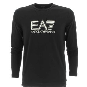 EA7 Emporio Armani Uomo T Shirt Tinta Unita Manica Lunga